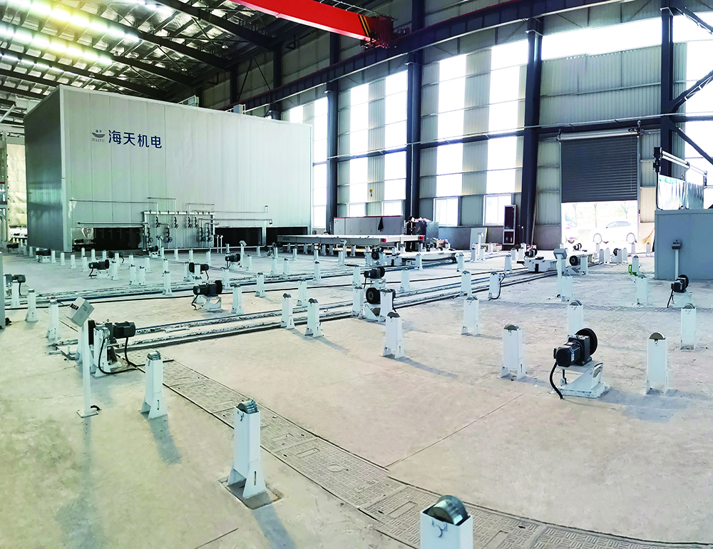 安徽客户PC生产线现场